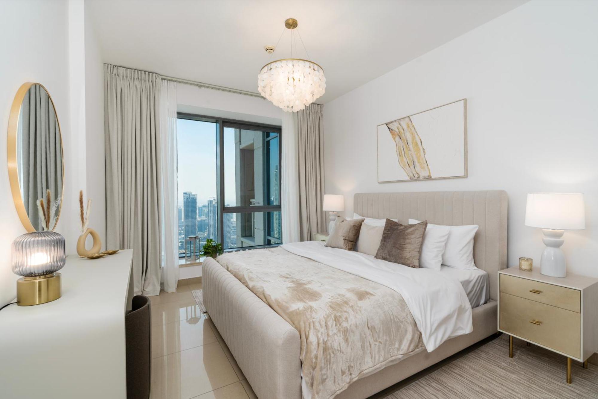 Prestige Living 2br With Full Burj Khalifa And Fountain View By